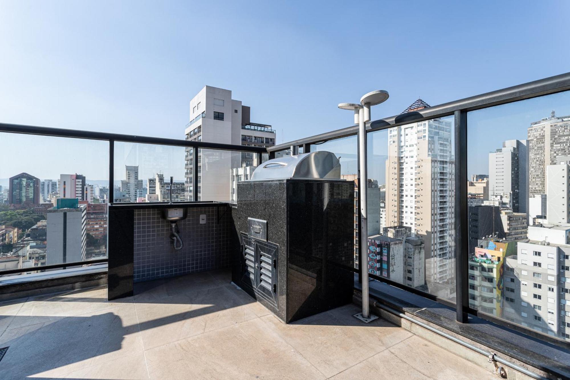 Predio Completo Na Consolacao Com Piscina No Rooftop - Share Consolacao San Paolo Esterno foto