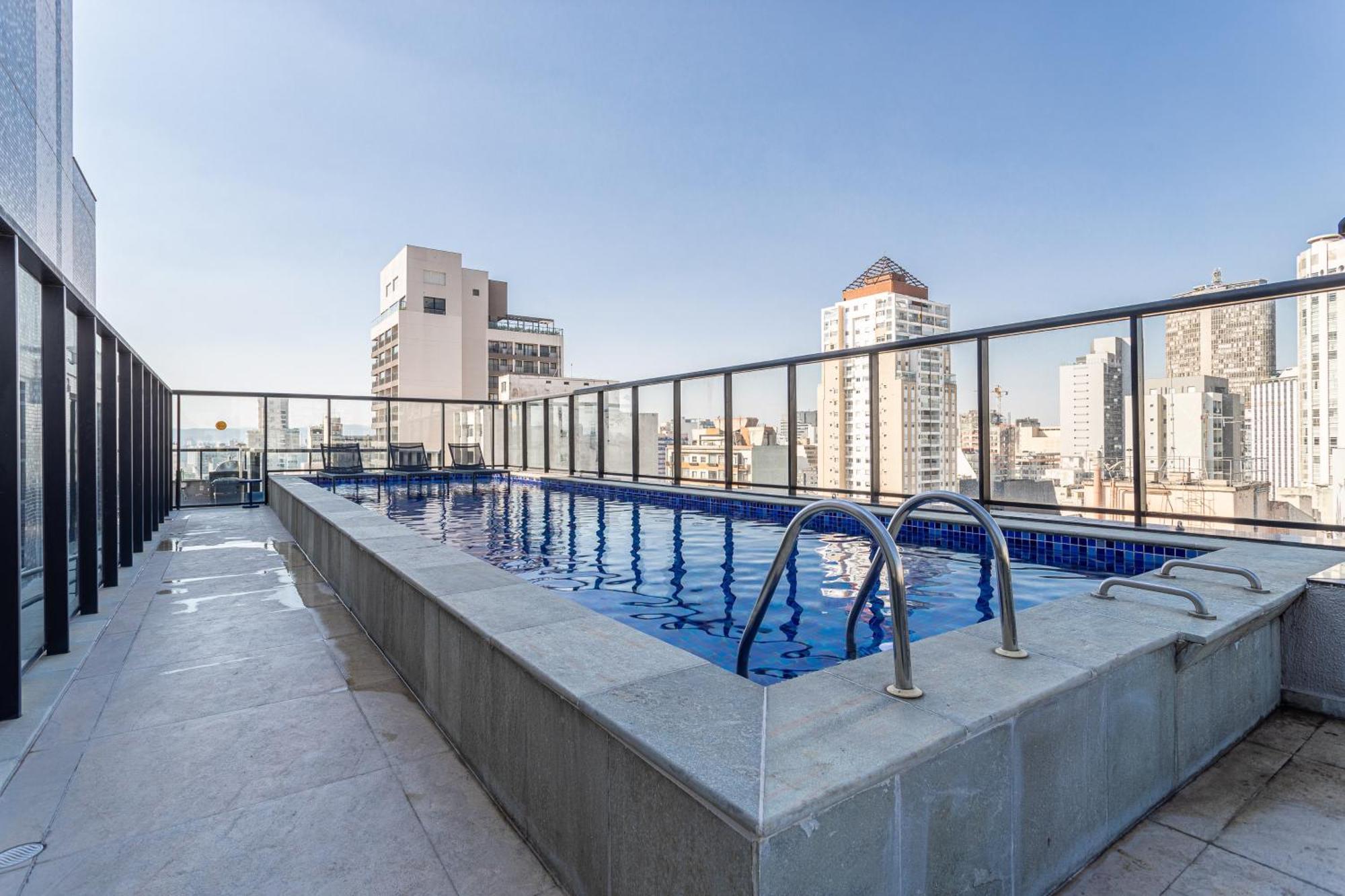 Predio Completo Na Consolacao Com Piscina No Rooftop - Share Consolacao San Paolo Esterno foto