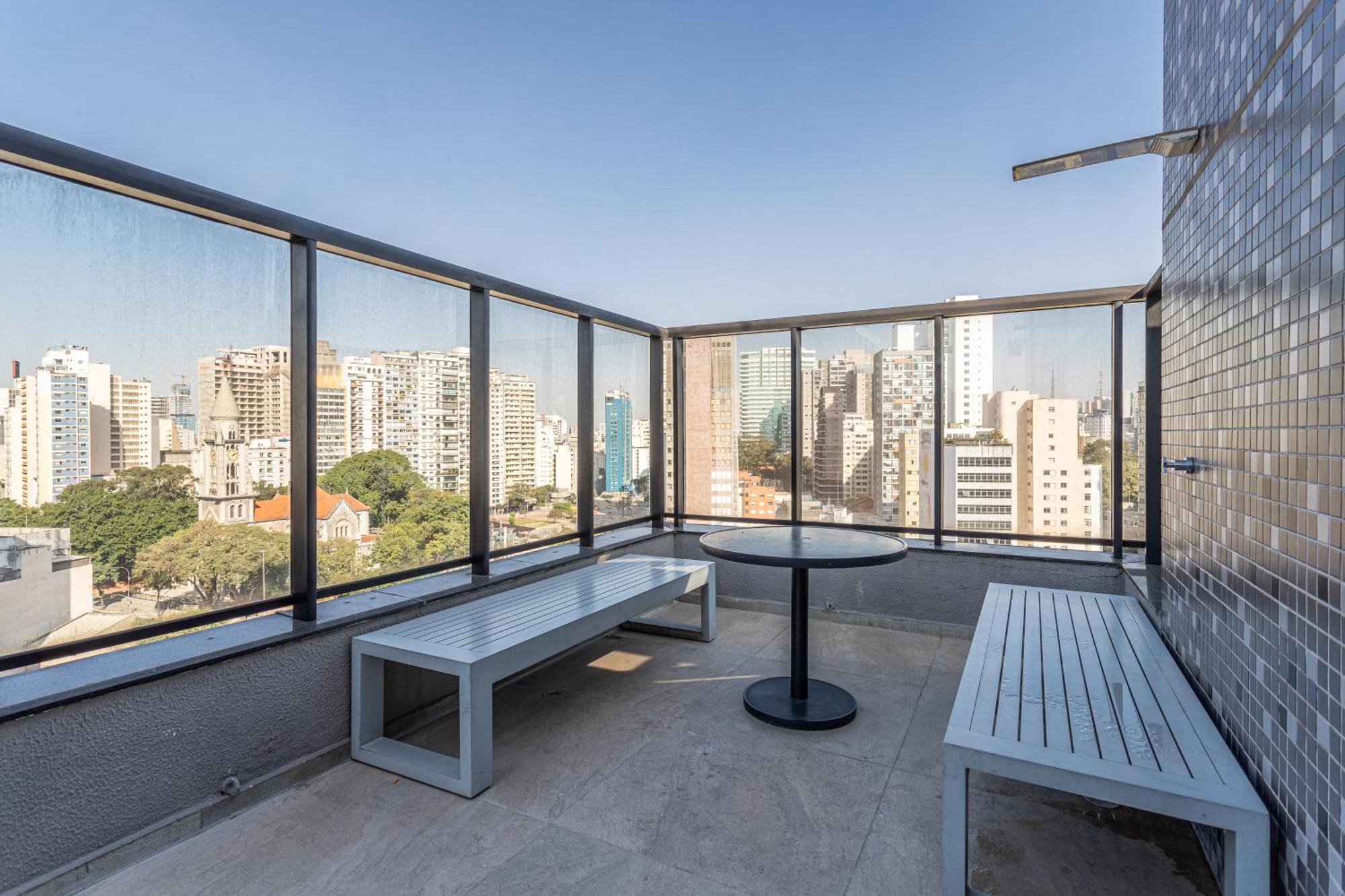 Predio Completo Na Consolacao Com Piscina No Rooftop - Share Consolacao San Paolo Esterno foto