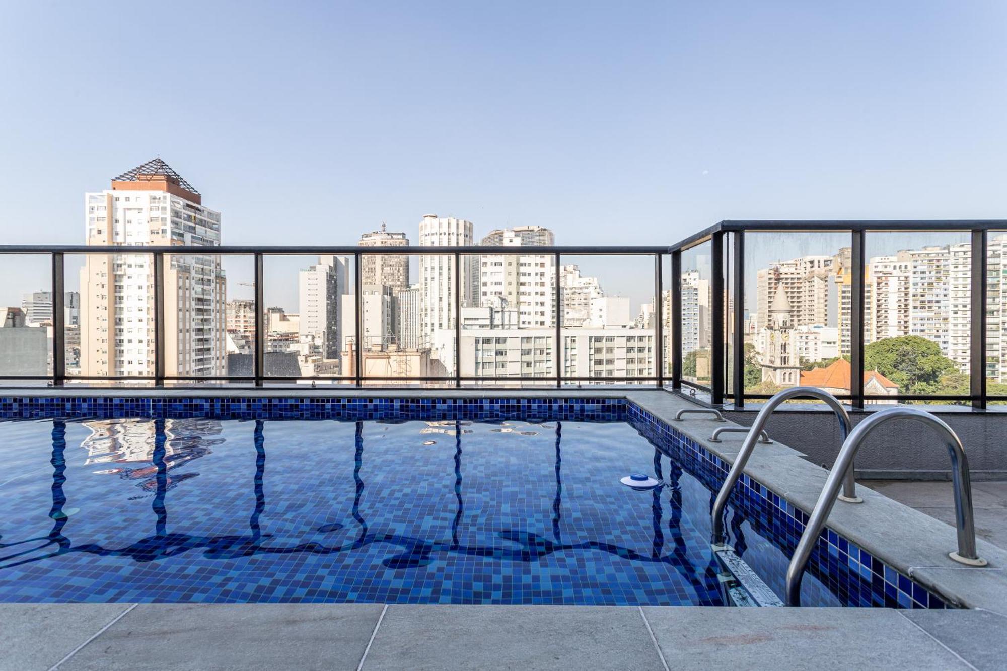 Predio Completo Na Consolacao Com Piscina No Rooftop - Share Consolacao San Paolo Esterno foto